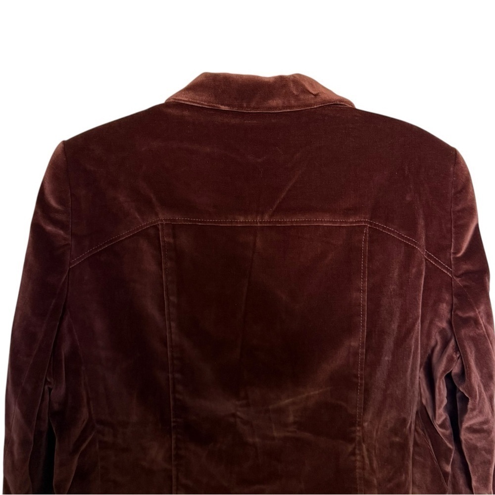 NWT Bernard Zins Paris Nakina Velour Blazer - Picture 3 of 5